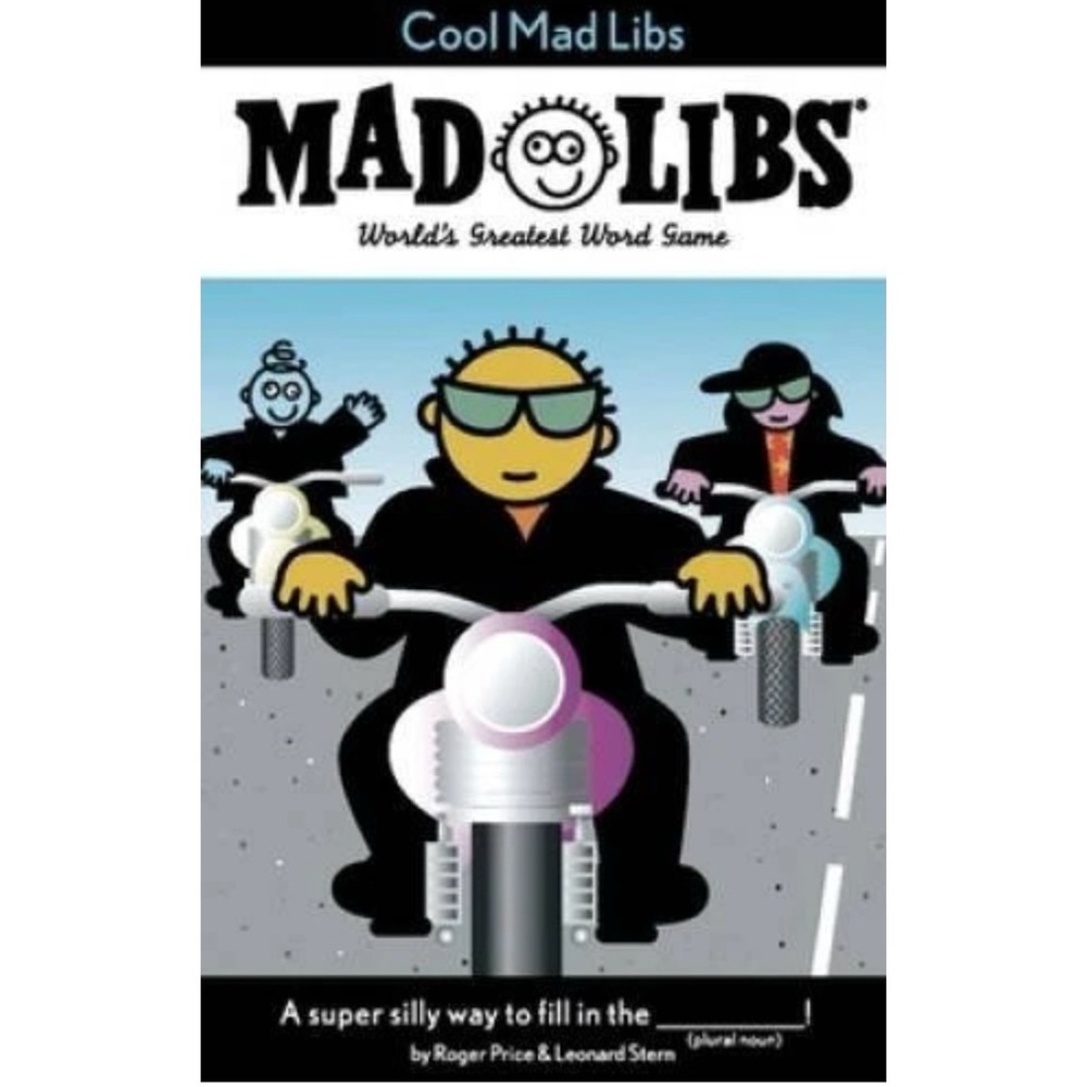 Vtg Lot Of 2 Cool Mad Libs Paperback Price Roger 2001 New